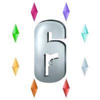 Rainbow Six DE - R6DE's logo