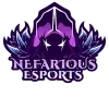 Nefarious Esports (Blue) logo