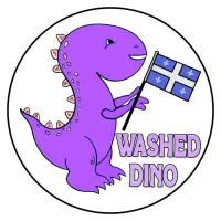 Washed Dino logo